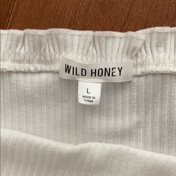 NEVER WORN white tube top - Picture 2 of 2